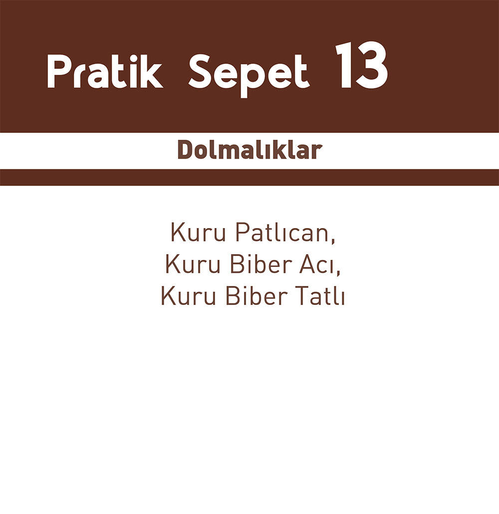 Pratik Sepet 13 - S3 - 1